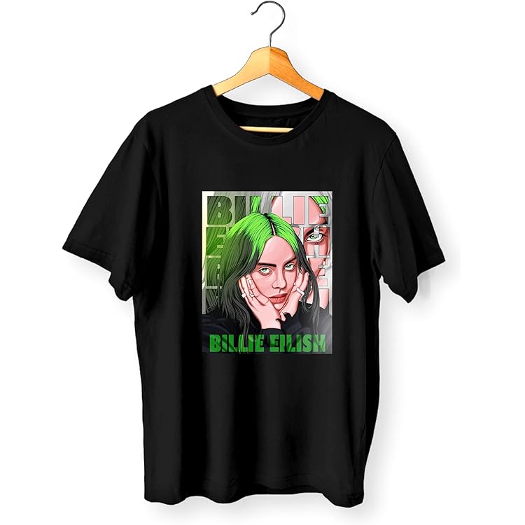 Buy Tshirt for Women Billie Eilish T Shirt 100% Pure Cotton